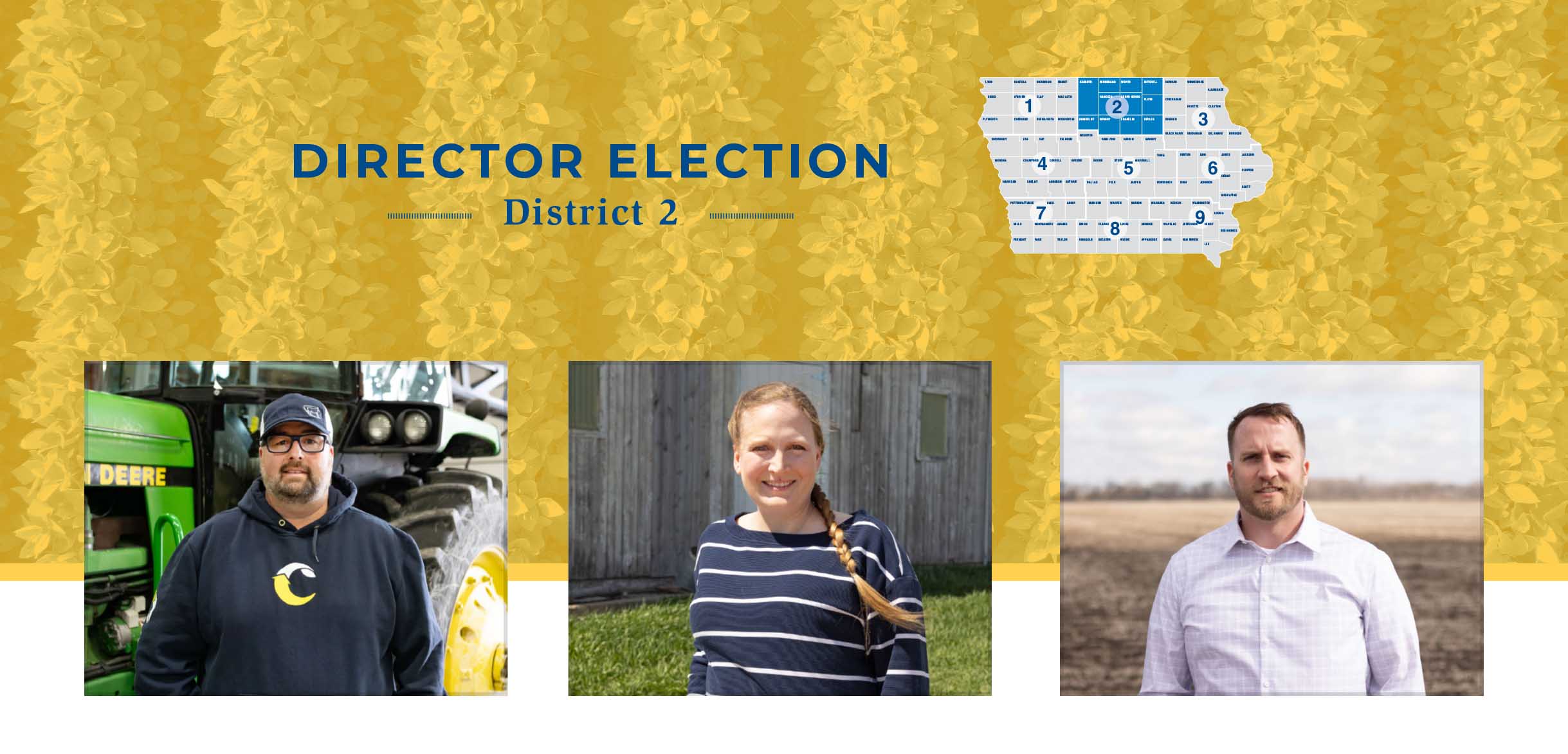 Farmers running for District 2