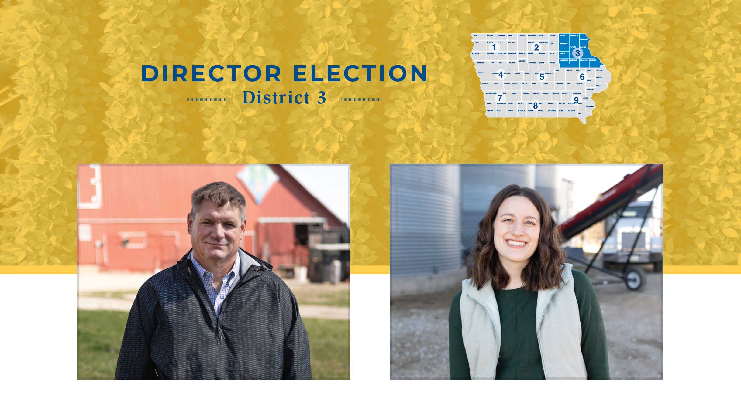 Farmers running for District 3