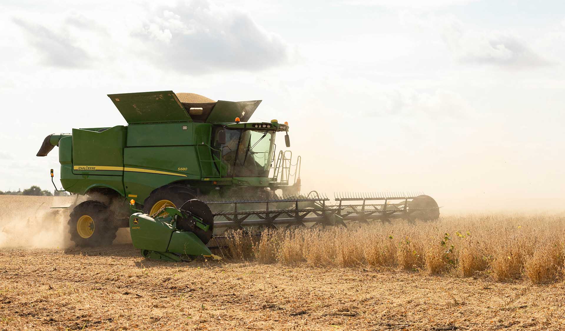 John Deere Combine