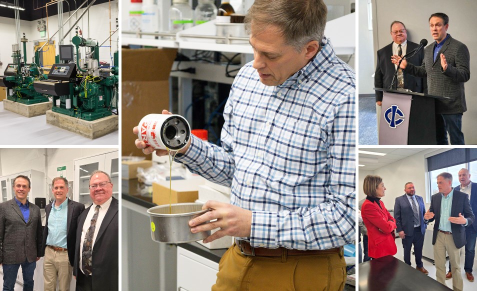 Grand opening of Iowa Central Fuel Testing Laboratory