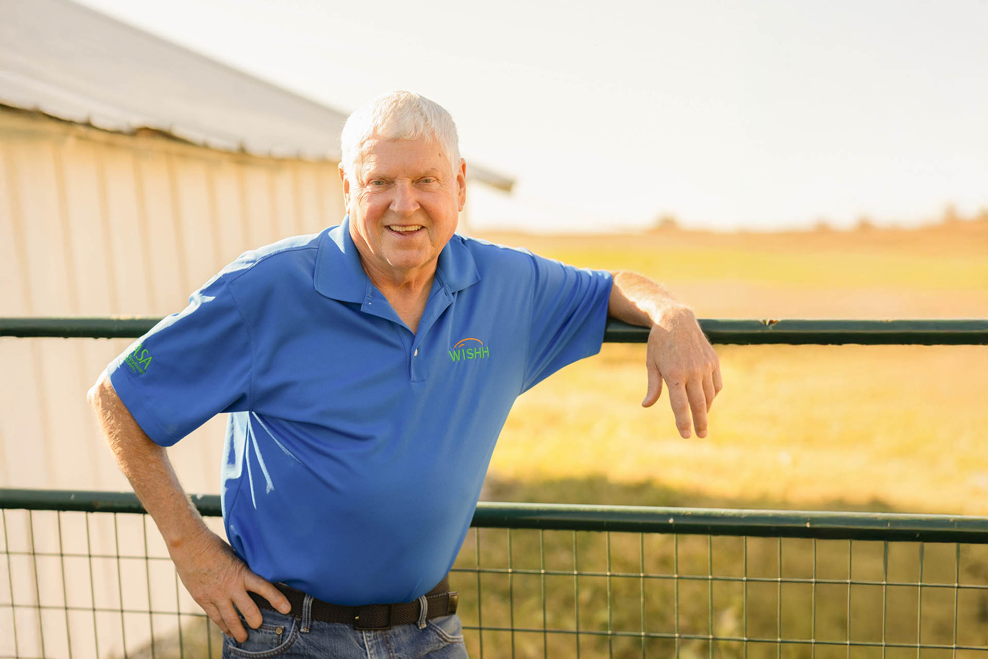 WISHH chairman and soybean farmer in Madrid, Iowa