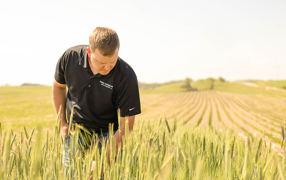 Brock Webb Conservation agronomist