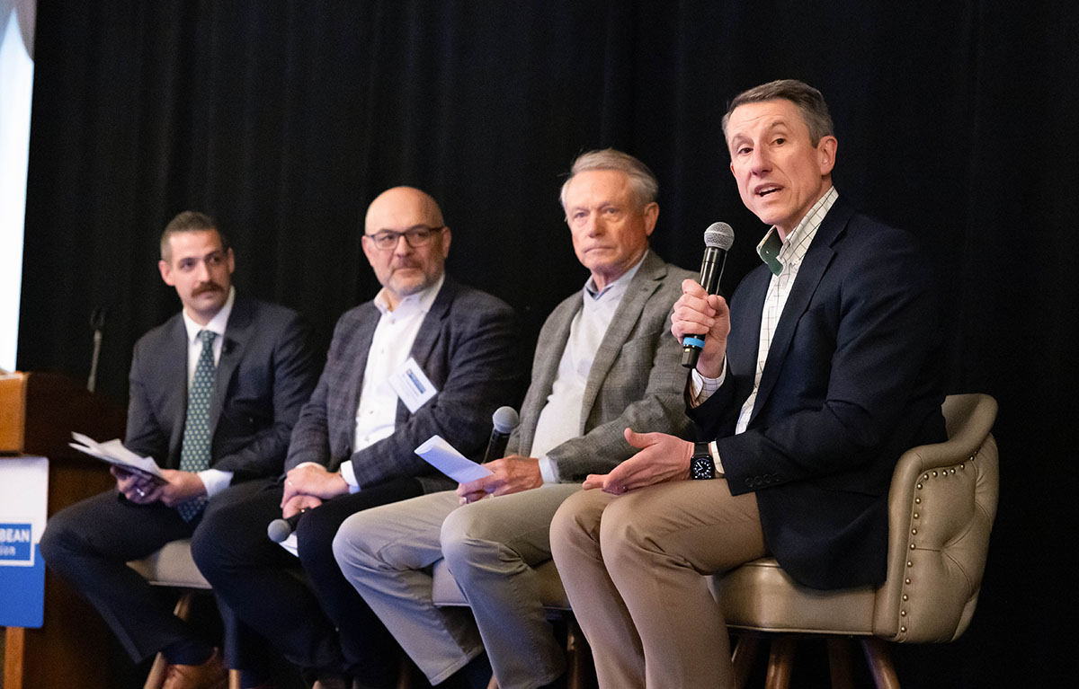 Kevin Kimle Speaking Farm Forward Conference Talking Innovation and Demand