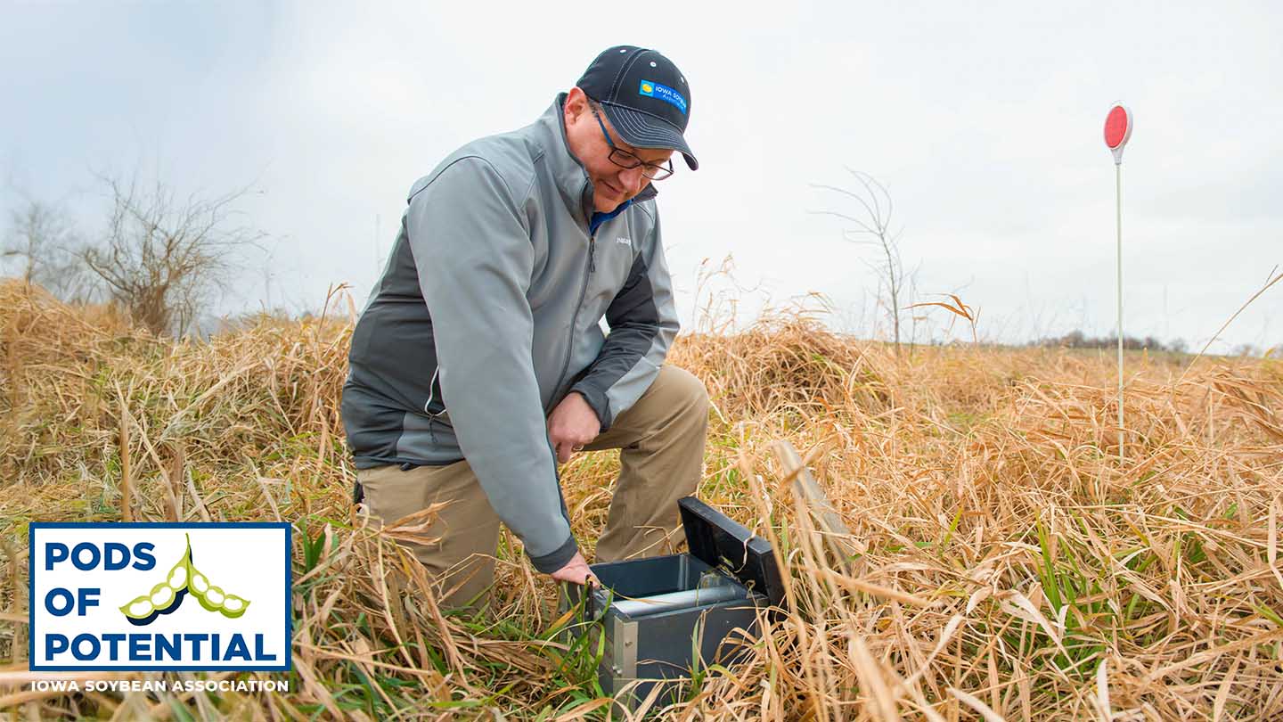 Dr. Chris Hay in field